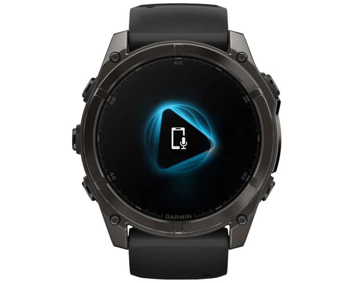 Garmin Watches|fenix 8 AMOLED Watch (Carbon Grey DLC Titanium) (51mm)