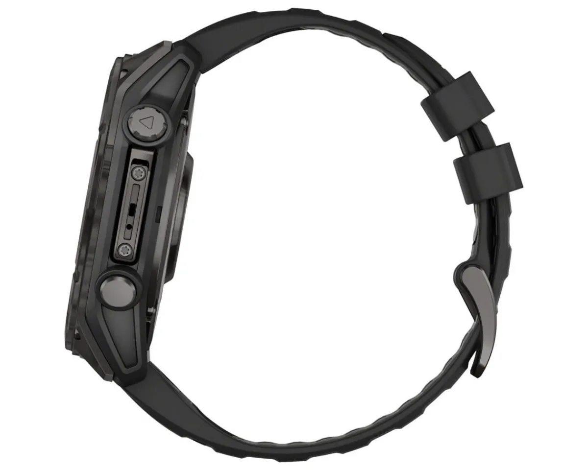 Garmin Watches|fenix 8 AMOLED Watch (Carbon Grey DLC Titanium) (51mm)