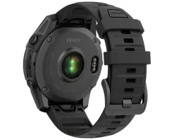Garmin Watches|fenix E GPS Smartwatch (Slate Grey Steel/Black) (47mm Case) (AMOLED Display)