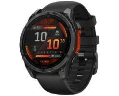Garmin Watches|fenix 8 GPS Smartwatch (Slate Grey/Black) (47mm Case)
