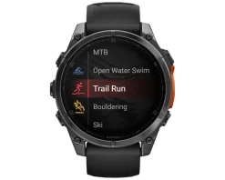 Garmin Watches|fenix 8 GPS Smartwatch (Slate Grey/Black) (47mm Case)