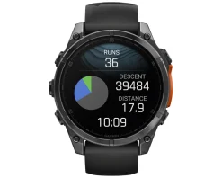 Garmin Watches|fenix 8 GPS Smartwatch (Slate Grey/Black) (47mm Case)