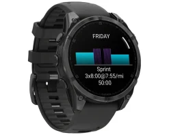 Garmin Watches|fenix 8 Sapphire GPS Smartwatch (Carbon Grey/Black) (47mm Case)