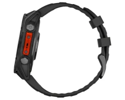 Garmin Watches|fenix 8 Sapphire GPS Smartwatch (Carbon Grey/Black) (47mm Case)