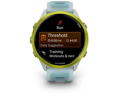 Garmin Watches|Forerunner 570 Smartwatch (Whitestone/Amp Yellow) (47mm)