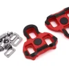 Garmin Shoes|Pedals & Cleats|Rally RK Replacement Cleats (Look Keo) (6°) (Red)
