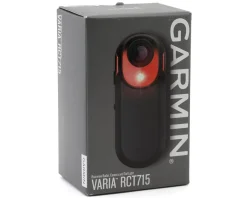 Garmin Bike Computers|Mounts & Handlebar Accessories|Varia RCT715 Rearview Radar w/ Tail Light & Camera (Black) (65 Lumens)