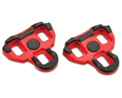 Garmin Shoes|Pedals & Cleats|Vector Replacement Cleats (Red) (Look Keo) (6°)