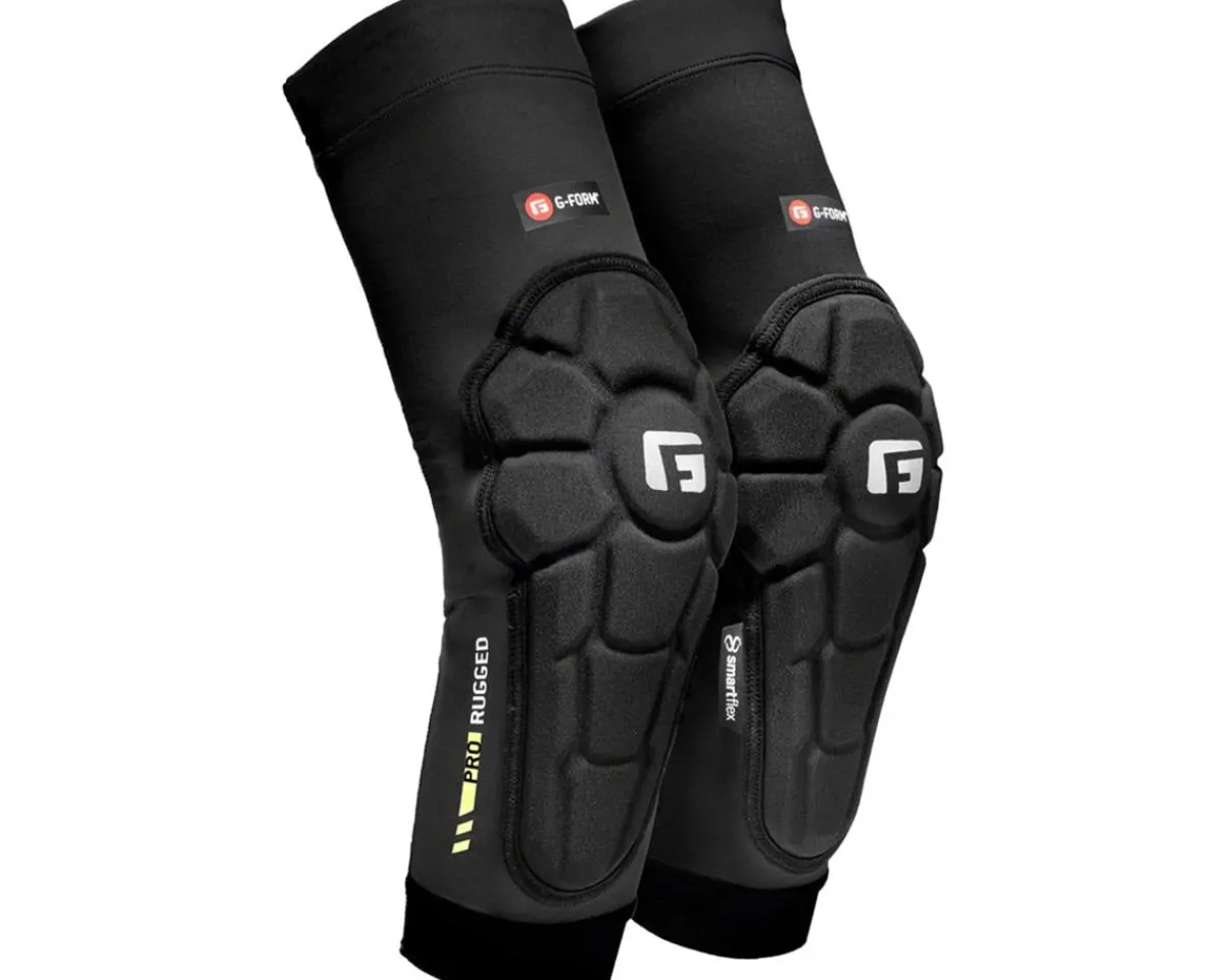 G-Form Pads & Body Armor|Pro Rugged 2 Elbow Guards (Black) (Pair) (S)