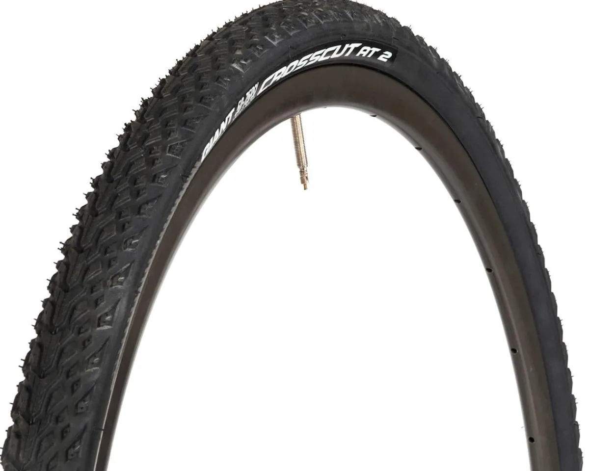Giant Tires|Crosscut AT 2 Tubeless Gravel Tire (Black) (700c) (38mm) (Wire) (Deflect)