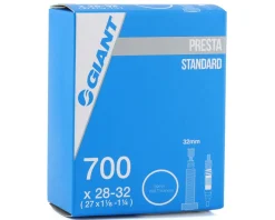 Giant Tubes|700c Standard Inner Tube (Presta) (Removable Core/Threaded) (28 - 32mm) (32mm)