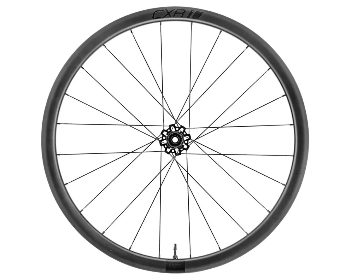 Giant Wheels & Parts|CXR1 Disc Gravel Wheels (Black) (Front) (12 x 100mm) (700c) (Centerlock) (Tubeless)