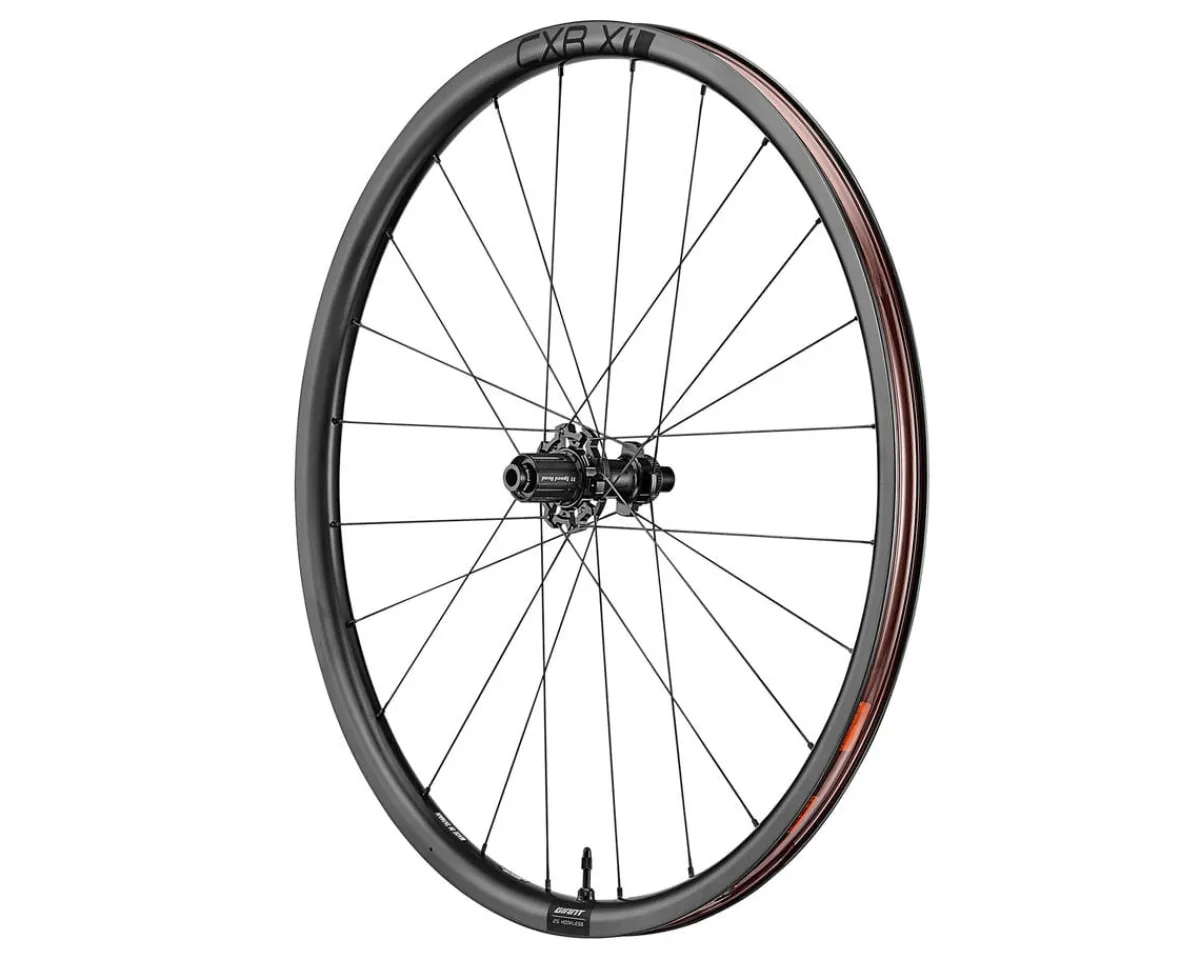 Giant Wheels & Parts|CXR X1 Disc Gravel Wheels (Black) (Shimano HG 11/12) (Rear) (12 x 142mm) (700c) (Centerlock) (Tubeless)