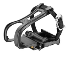 Giant Pedals & Cleats|Empire Pedals w/Toe Clips (Black)