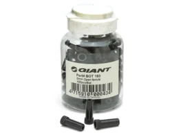 Giant Cables & Housing|5mm Plastic Brake Housing Ferrules (Black) (100)