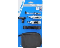Giant Tools|Pumps & Co2|PDQ Quick Fix Wallet (Black) (CO2, Ratchet & Tire Levers) (Road Kit)