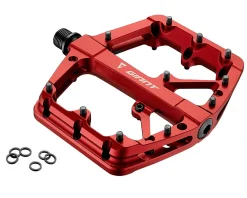Giant Pedals & Cleats|Pinner Pro+ Flat Pedals (Red)