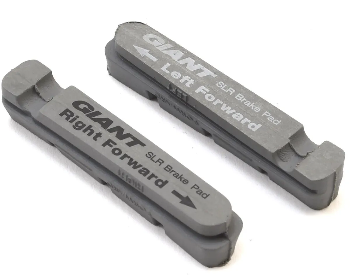 Giant Brakes|SLR0 WheelSystem Carbon Brake Pad Inserts (Grey) (1 Pair) (For Shimano/SRAM)