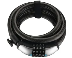 Giant Bike Locks|SureLock Flex Combo Coil Cable Lock (15mm x 180cm)