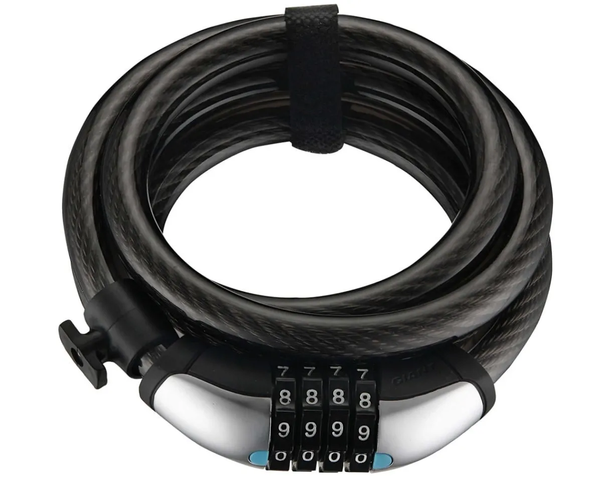Giant Bike Locks|SureLock Flex Combo Coil Cable Lock (15mm x 180cm)
