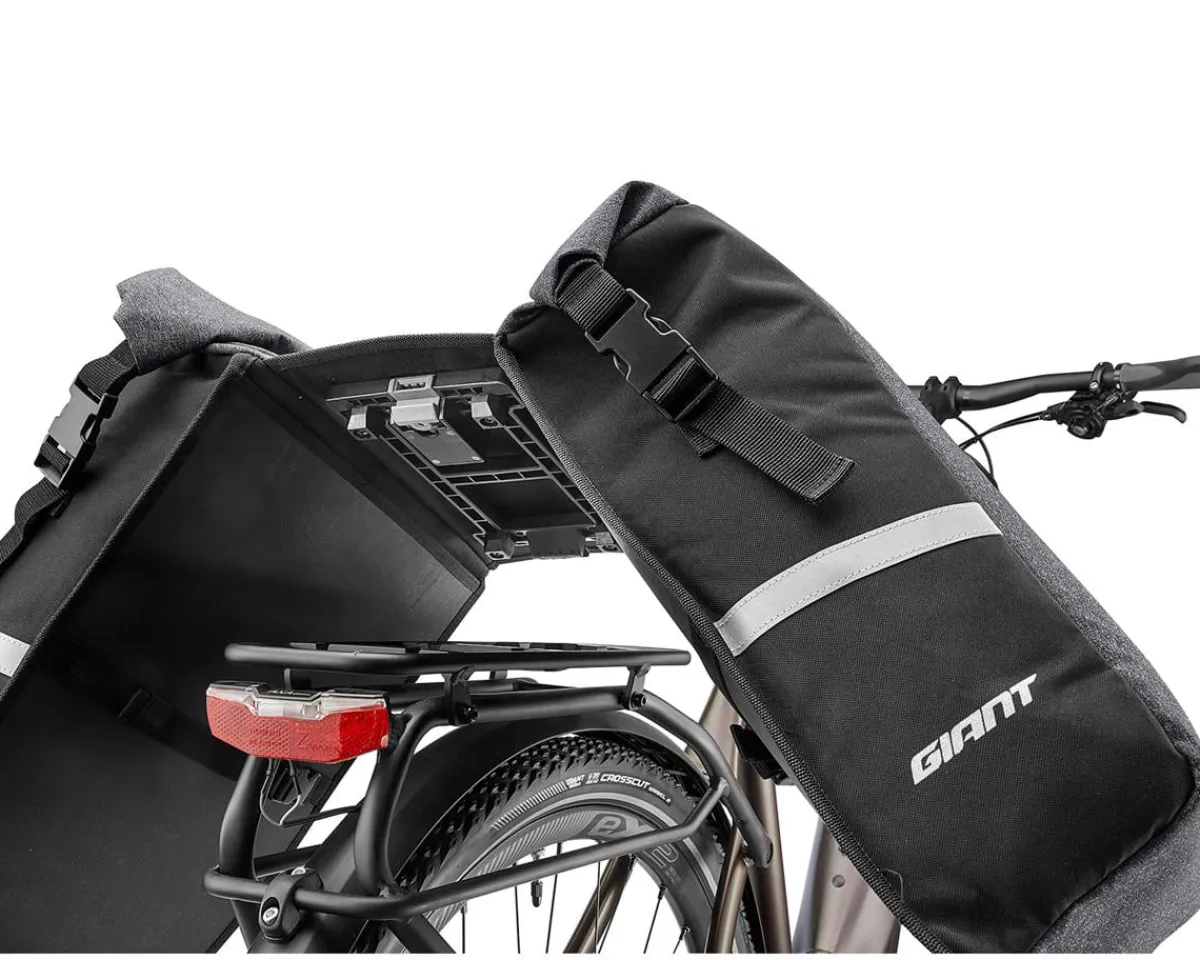 Giant Bags & Packs|Transporter MIK Pannier Bag (Grey) (48L) (Pair)