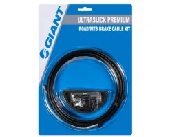 Giant Brakes|Cables & Housing|UltraSlick Premium Brake Cable Kit (Black) (Stainless) (Road & Mountain) (1.5mm) (1350/2350mm) (w/Housing)