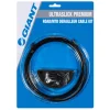 Giant Cables & Housing|UltraSlick Premium Derailleur Cable Kit (Black) (Mountain & Road) (1.1mm) (1500/2300mm) (w/Housing)