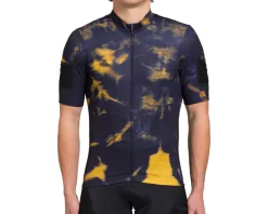 Giant Jerseys|Summer Essentials|x Cuore Working Title Short Sleeve Gravel Jersey (Dark Blue Washout) (M)