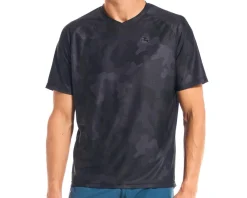 Giordana Jerseys|Men's MTB Short Sleeve Jersey (Black/Camo) (S)