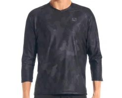 Giordana Clothing Sale|Jerseys|Men's MTB 3/4 Sleeve Jersey (Black/Camo) (S)