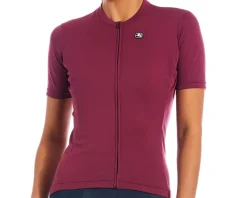 Giordana Clothing Sale|Women'S|Women's Fusion Short Sleeve Jersey (Sangria) (M)