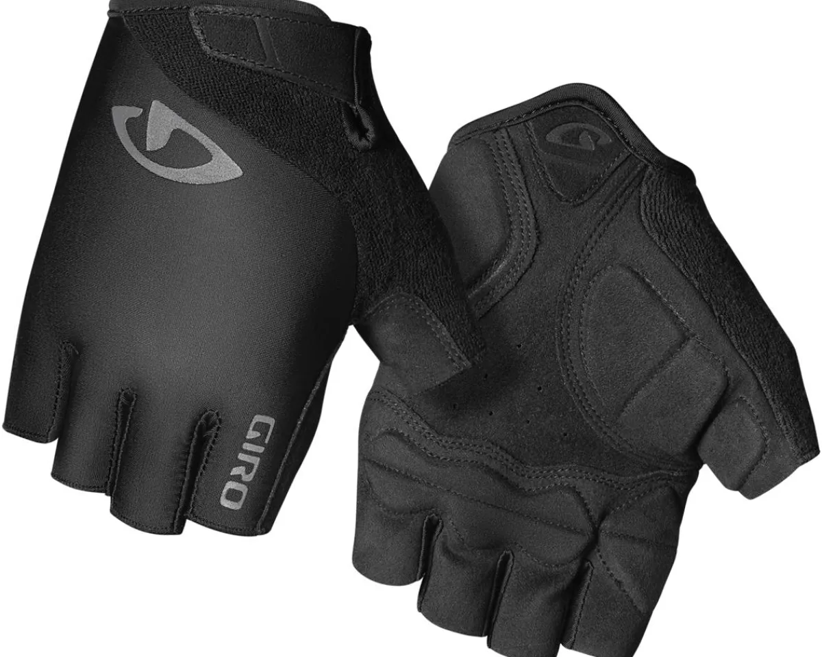 Giro Clothing Accessories|Jag Short Finger Gloves (Black) (L)