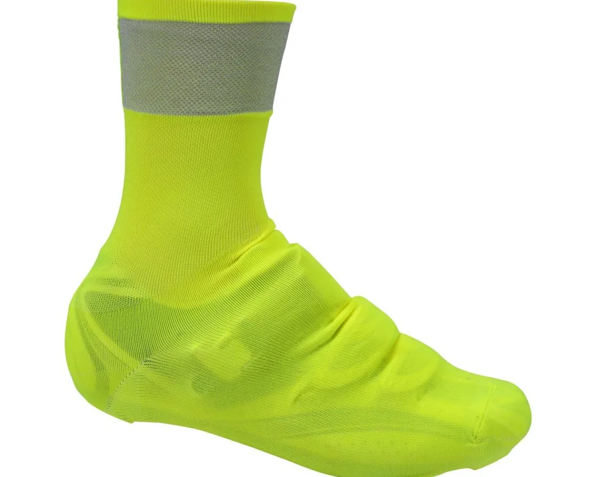 Giro Clothing Accessories|High Vis & Reflective|Knit Shoe Covers (Yellow) (S)