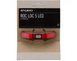 Giro Helmets|Bike Lights|Roc Loc 5 LED Light (Red) (30 Lumens)
