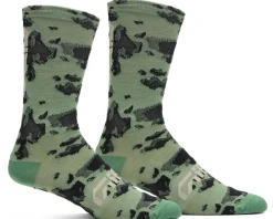 Giro Clothing Accessories|Shoes, Socks, & Footwear|Seasonal Merino Wool Socks (Motion Green) (S)