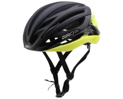 Giro Helmets|High Vis & Reflective|Syntax MIPS Road Helmet (Matte Black/Hi Viz) (M)