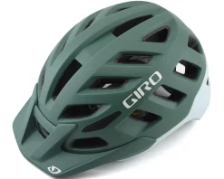 Giro Helmets|Women'S|Women's Radix Mountain Helmet w/ MIPS (Matte Grey/Green) (M)