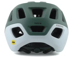 Giro Helmets|Women'S|Women's Radix Mountain Helmet w/ MIPS (Matte Grey/Green) (M)