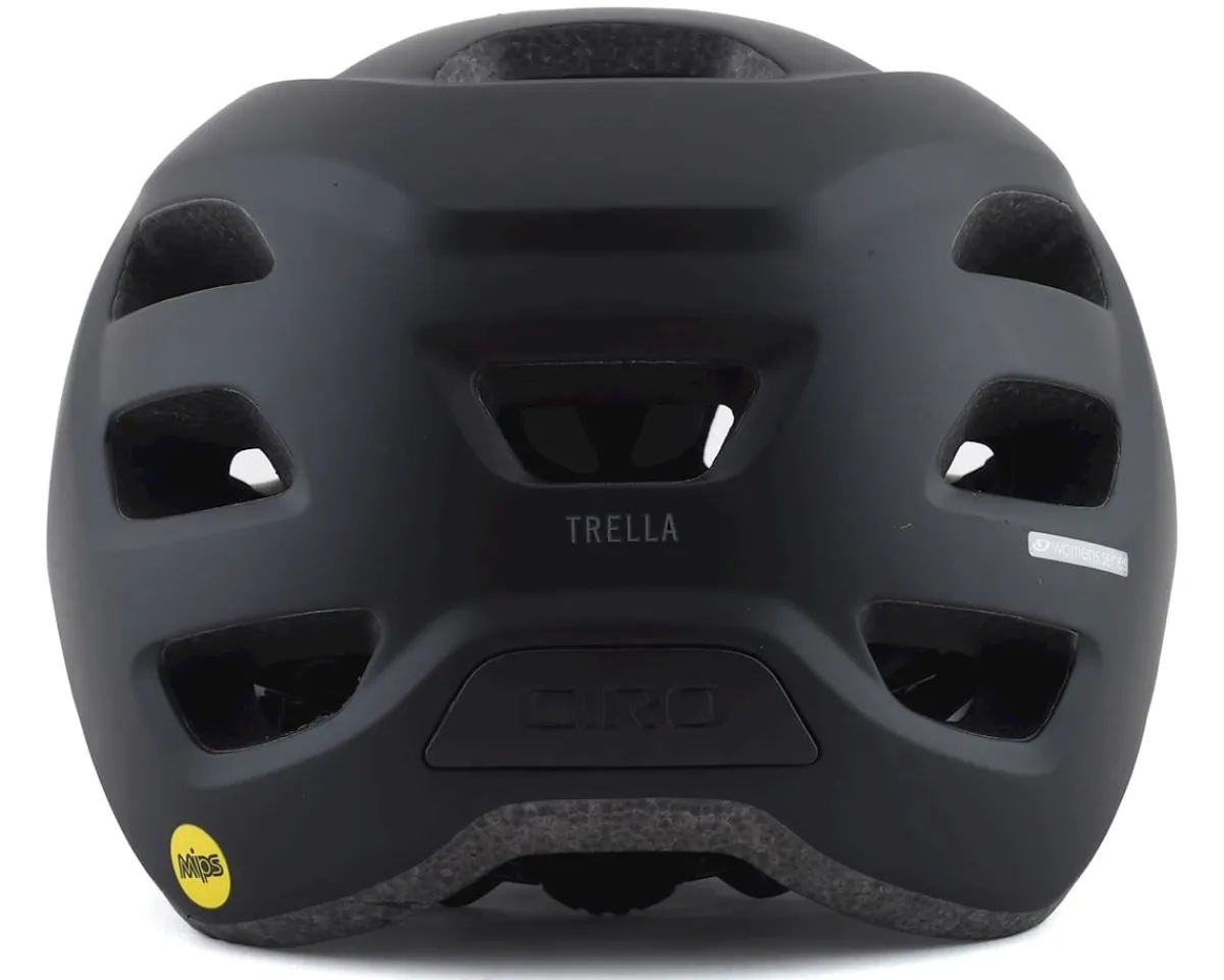 Giro Helmets|Helmets|Women's Trella MIPS Helmet (Matte Black/Silver) (Universal Women's)