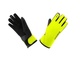 Gore Wear Clothing Accessories|High Vis & Reflective|Gore-Tex Insulated Gloves (Yellow/Black) (Men's) (2XL)
