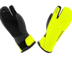 Gore Wear Clothing Accessories|High Vis & Reflective|Gore-Tex Insulated Trigger Gloves (Black/Neon Yellow) (Men's) (L)
