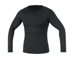 Gore Wear Base Layers|M Base Layer Long Sleeve Shirt (Black) (Men's) (S)