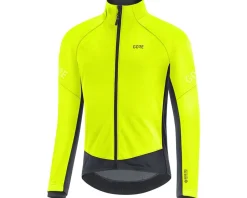 Gore Wear Jackets & Vests|High Vis & Reflective|Men's C3 GTX Thermo Jacket (Neon Yellow/Black) (L)