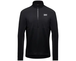 Gore Wear Jerseys|Men's Trail KPR Hybrid Long Sleeve Jersey (Black) (M)