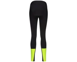 Gore Wear Women'S|High Vis & Reflective|Swiftride Thermo Tights (Black/Neon Yellow) (Women's) (L)