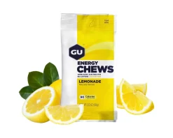 GU Nutrition & Skin Care|Energy Chews (Lemonade) (12 | 2.12oz Pouches)