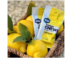 GU Nutrition & Skin Care|Energy Chews (Lemonade) (12 | 2.12oz Pouches)