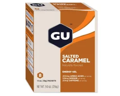 GU Nutrition & Skin Care|Energy Gel (Salted Caramel) (8 | 1.1oz Packets)