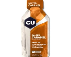 GU Nutrition & Skin Care|Energy Gel (Salted Caramel) (8 | 1.1oz Packets)