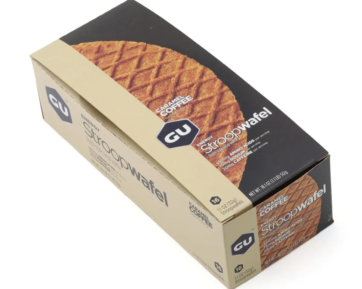 GU Nutrition & Skin Care|Energy Stroopwafel (Caramel Coffee) (16 | 1.1oz Packets)